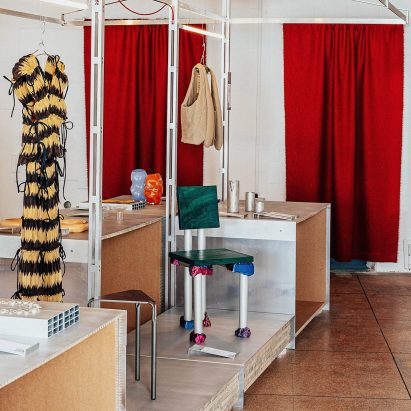 Overview of Drop02 exhibition by Atelier100 at London Design Festival 2023