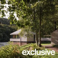 WT Architecture carries out "purposefully simple" revamp of Scottish boathouse