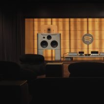 "Technology and craftsmanship align" at Spotify's listening room