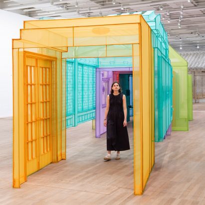 Colourful installation by Do Ho Suh