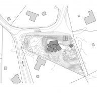 Location of house on dunes