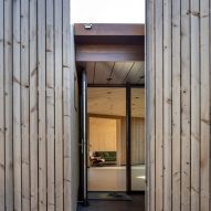 Primary entrance of home