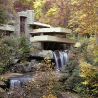 Frank Lloyd Wright integrated architecture into nature at Fallingwater