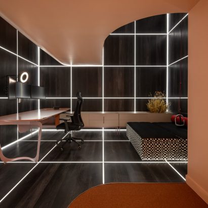 Green Home Office by Estudio Ebras and Hause Mobel