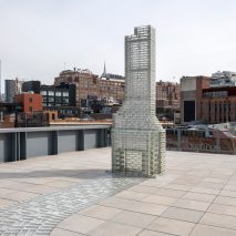 Kelly Akashi creates glass chimney memorial to LA wildfire losses