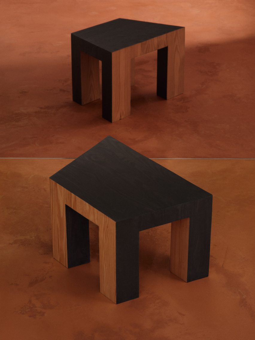 Stool by Kelly Wearstler