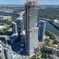 Photos show Texas's tallest skyscraper nearing completion in Austin