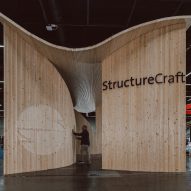 Experimental pavilion in Oregon "challenges the rectilinear logic" of mass timber
