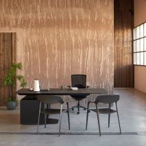 Menssula sit-stand work tables by Actiu