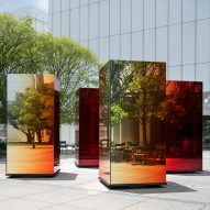 Sabine Marcelis creates spinning pillars for High Museum of Art