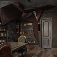 Multitude of Sins designs own material lab as "spatial memoir" of salvaged materials