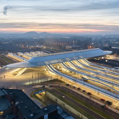 Gare de Mons by Santiago Calatrava
