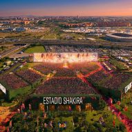 BIG unveils design for pop-up stadium for Shakira