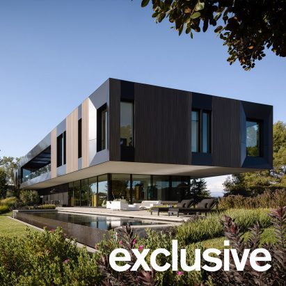 Bronze and Black House by SPF Architects