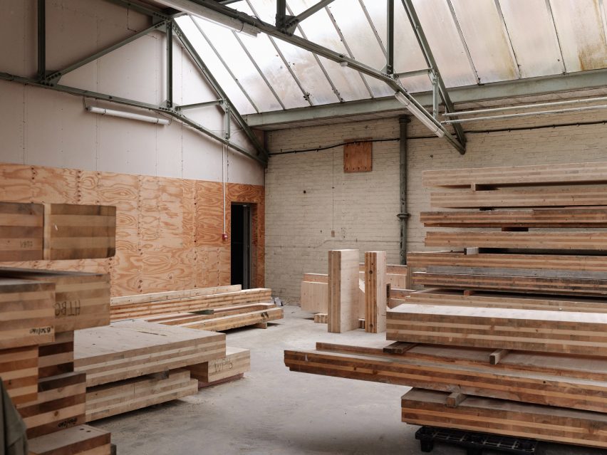 Circular construction hub by Yes Make, Resolve Collective and Material Cultures