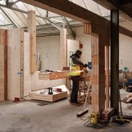 Tipping Point East circular construction hub by Yes Make, Resolve Collective and Material Cultures