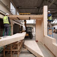 Tipping Point East circular construction hub by Yes Make, Resolve Collective and Material Cultures