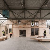 Tipping Point East circular construction hub by Yes Make, Resolve Collective and Material Cultures