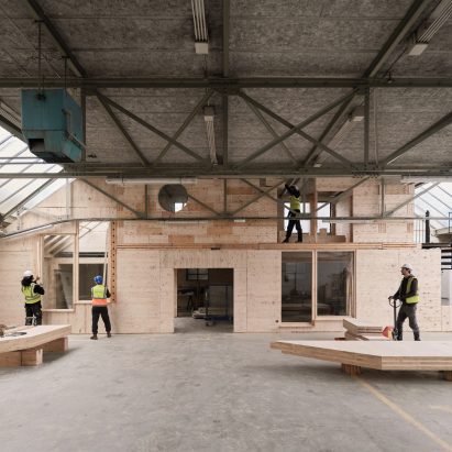 Tipping Point East circular construction hub by Yes Make, Resolve Collective and Material Cultures