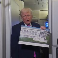 White House ballroom to act as "shed" over planned military bunker says Trump