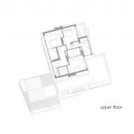 First floor plan of Villa Quince by Replus Bureau