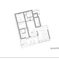 Ground floor plan of Villa Quince by Replus Bureau